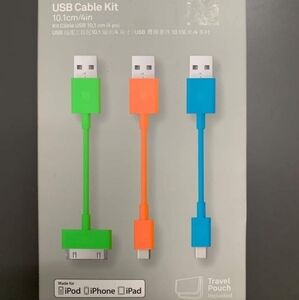 🎉 3 for $20/Charging cables with travel pouch